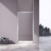 Душевая дверь VDP-4SL100CL 1000x1950 профиль хром стекло прозрачное Vincea