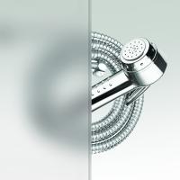 Душевой уголок RGW PA-76 (PA-016 + Z-050-2) прямоугольный  130*100*195 35087630-21 профиль Хром стекло Матовое 6 мм RGW