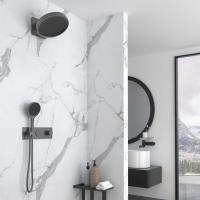 Душевой комплект встраиваемый, двухрежимный  цвет вороненая сталь VSFW-422TI3GM VINCEA