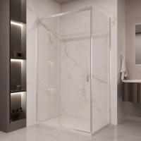 Душевой уголок прямоугольный VSR-1ST1014CL 1400х1000 профиль хром стекло прозрачное VINCEA