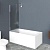 Шторка для ванной 850x1500 UNO-V-1-85/150-P-Cr BELBAGNO