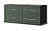 Тумба под раковину с 4-мя выдвижными ящиками  TIFFANY 120x46x55 Verde opaco 55332 CEZARES